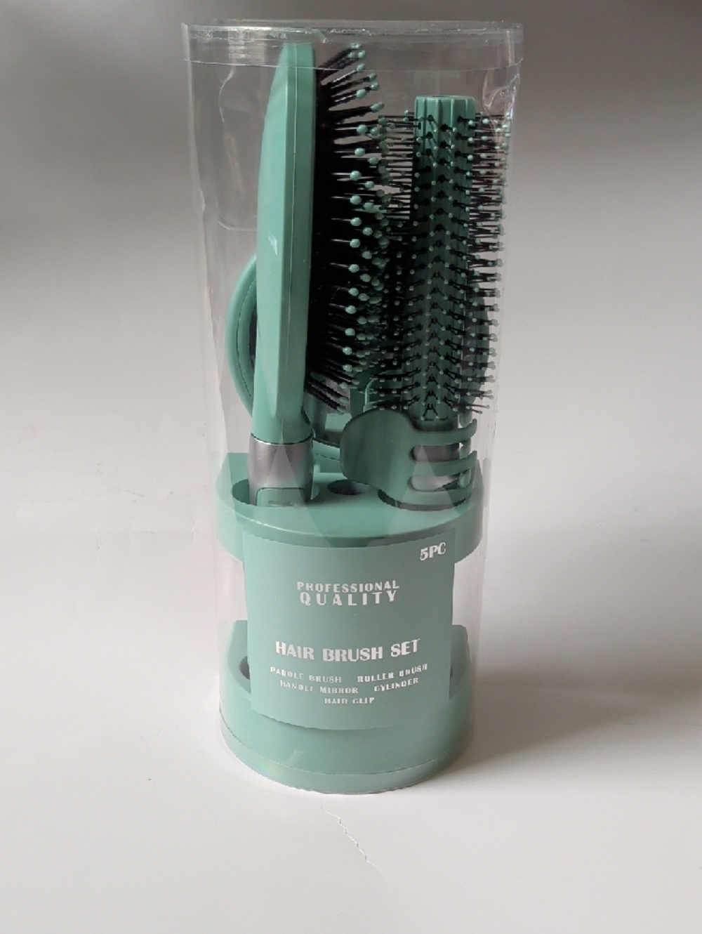 NWT Professional Pink 5-Piece Women’s Hair Brush Set - Picture 8 of 8